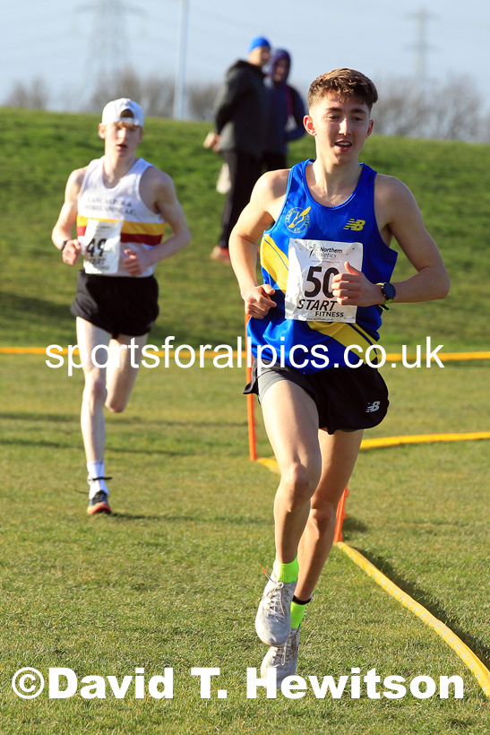 Mens under-20s 2022 Northern Cross Country Champs., Pontefract. Photo: David T. Hewitson/Sports for All Pics